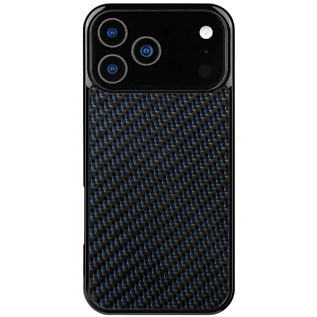 Carbon Fiber iPhone Case | Midnight Sapphire - Pristine Carbon