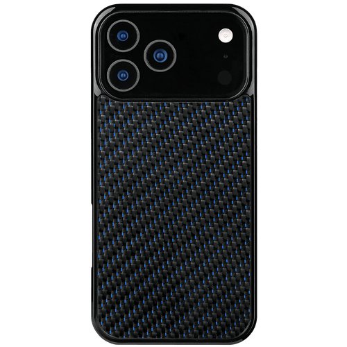 Carbon Fiber iPhone Case | Midnight Sapphire - Pristine Carbon