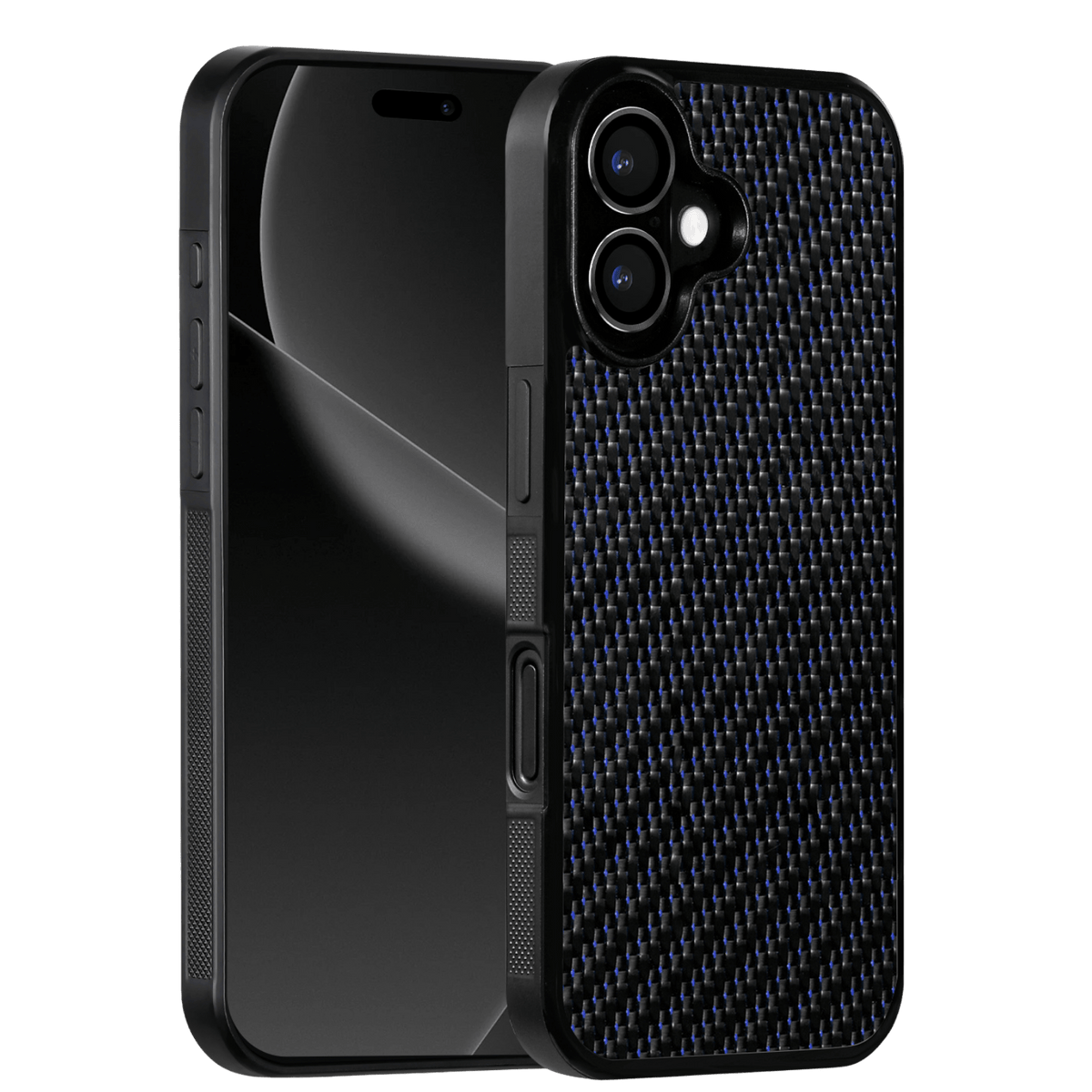 Carbon Fiber iPhone Case | Midnight Sapphire - Pristine Carbon
