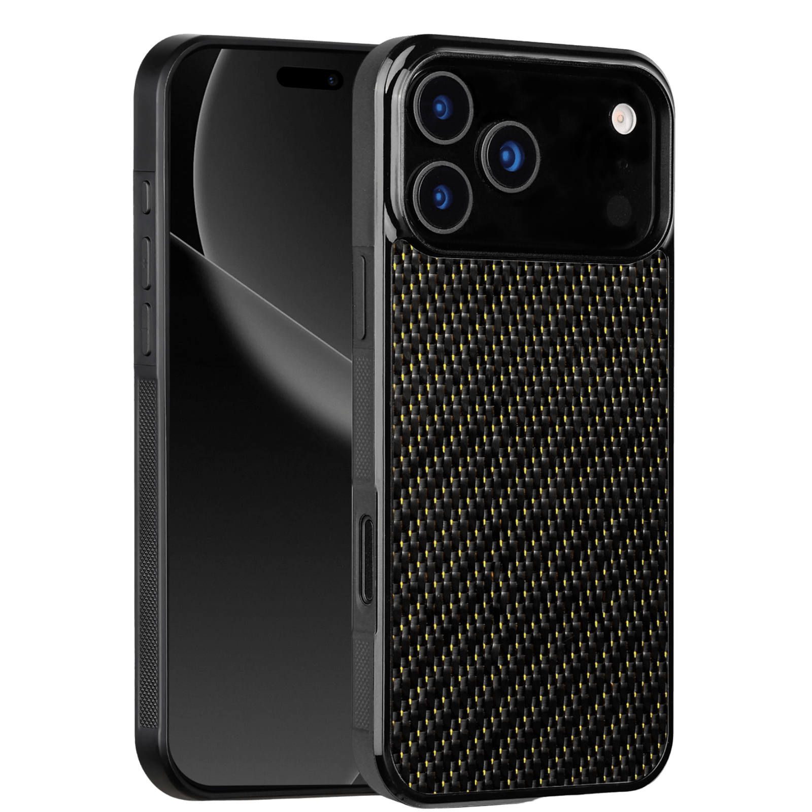 Carbon Fiber iPhone Case | Racing Gold Yellow - Pristine Carbon