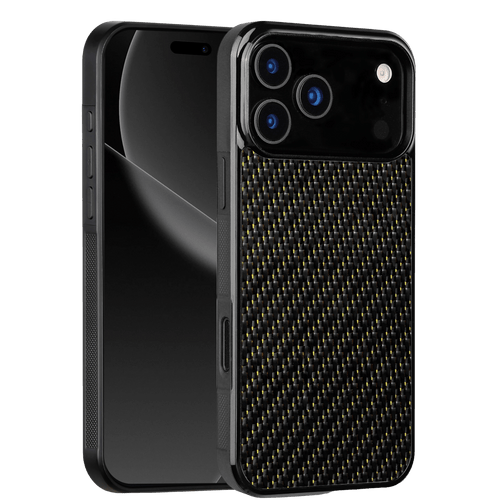 Carbon Fiber iPhone Case | Racing Gold Yellow - Pristine Carbon
