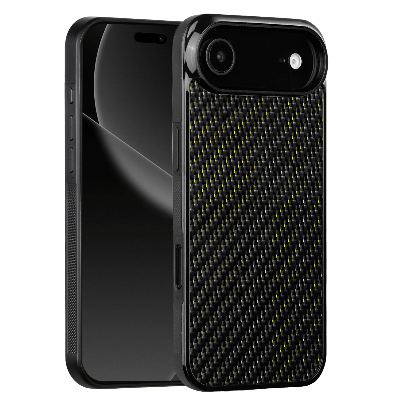 Carbon Fiber iPhone Case | Racing Gold Yellow - Pristine Carbon