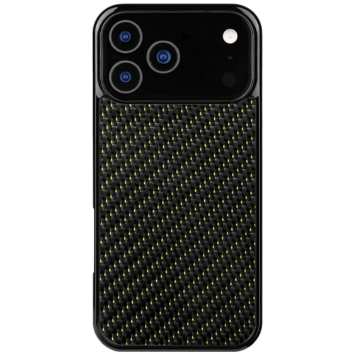 Carbon Fiber iPhone Case | Racing Gold Yellow - Pristine Carbon