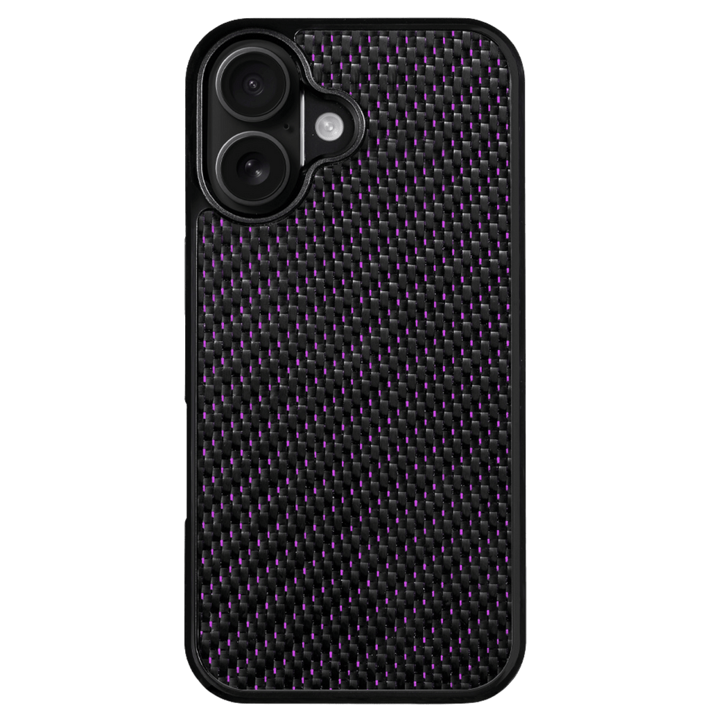 Carbon Fiber iPhone Case | Royal Amethyst - Pristine Carbon