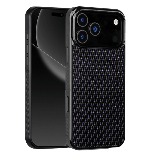 Carbon Fiber iPhone Case | Royal Amethyst - Pristine Carbon