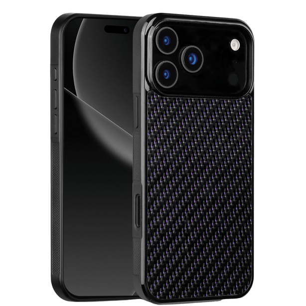 Carbon Fiber iPhone Case | Royal Amethyst - Pristine Carbon