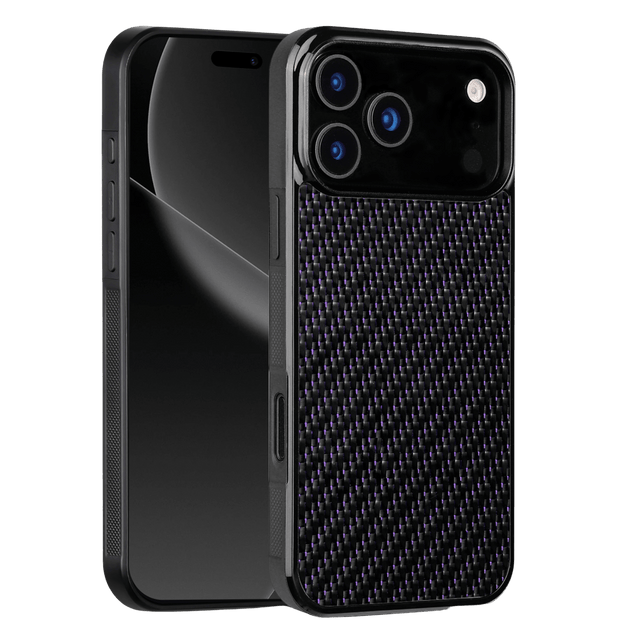 Carbon Fiber iPhone Case | Royal Amethyst - Pristine Carbon