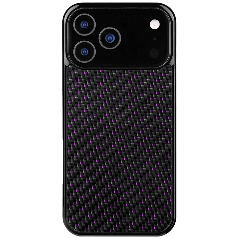 Carbon Fiber iPhone Case | Royal Amethyst - Pristine Carbon