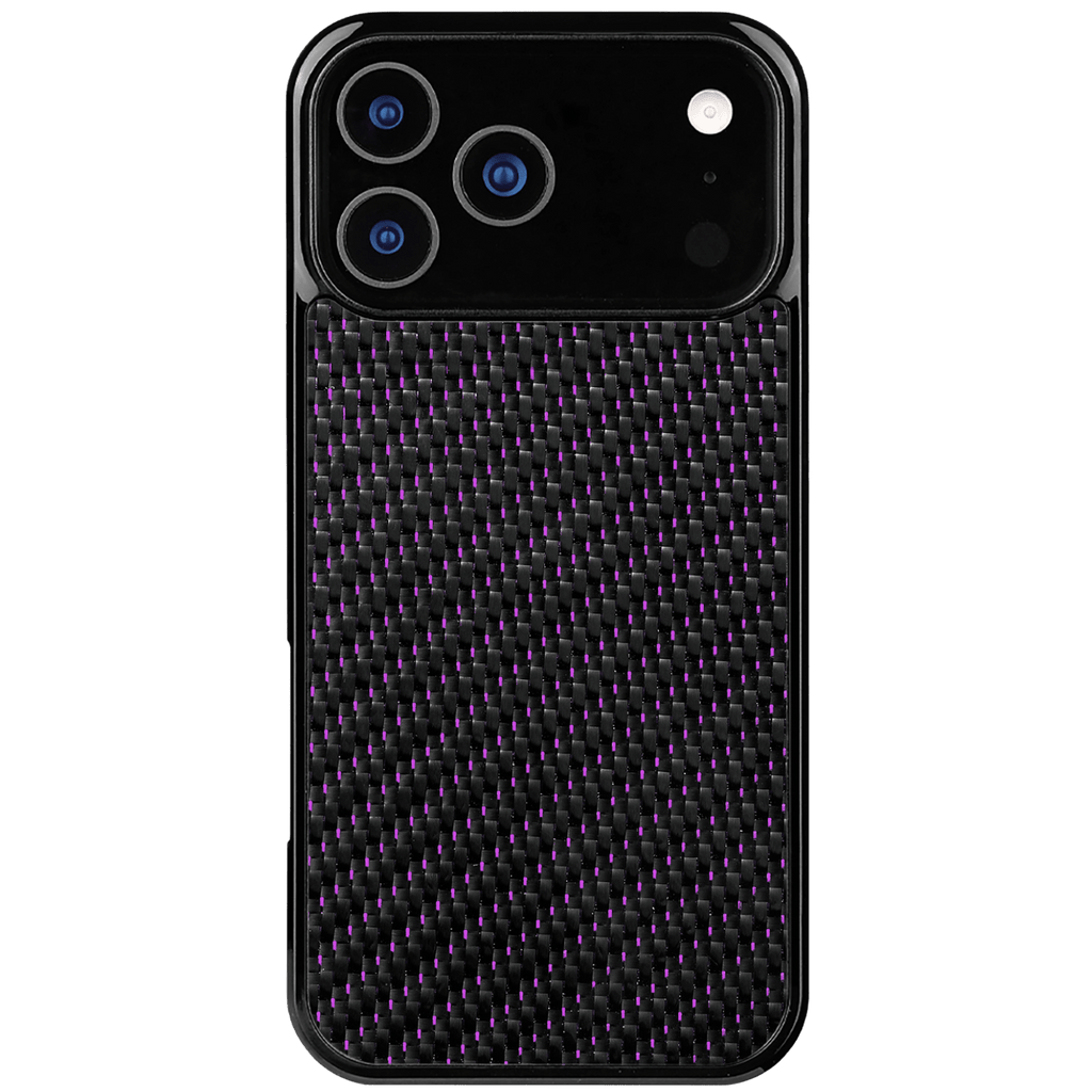 Carbon Fiber iPhone Case | Royal Amethyst - Pristine Carbon