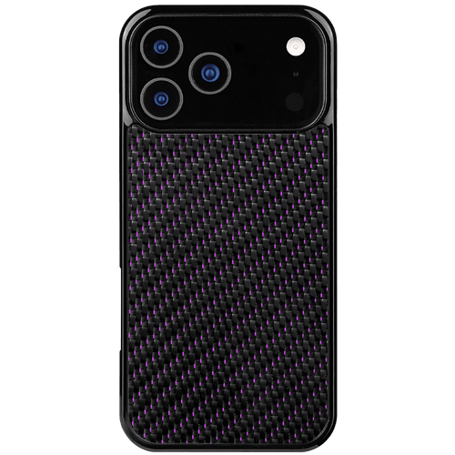 Carbon Fiber iPhone Case | Royal Amethyst - Pristine Carbon