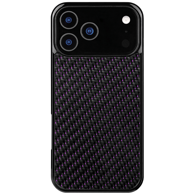 Carbon Fiber iPhone Case | Royal Amethyst - Pristine Carbon
