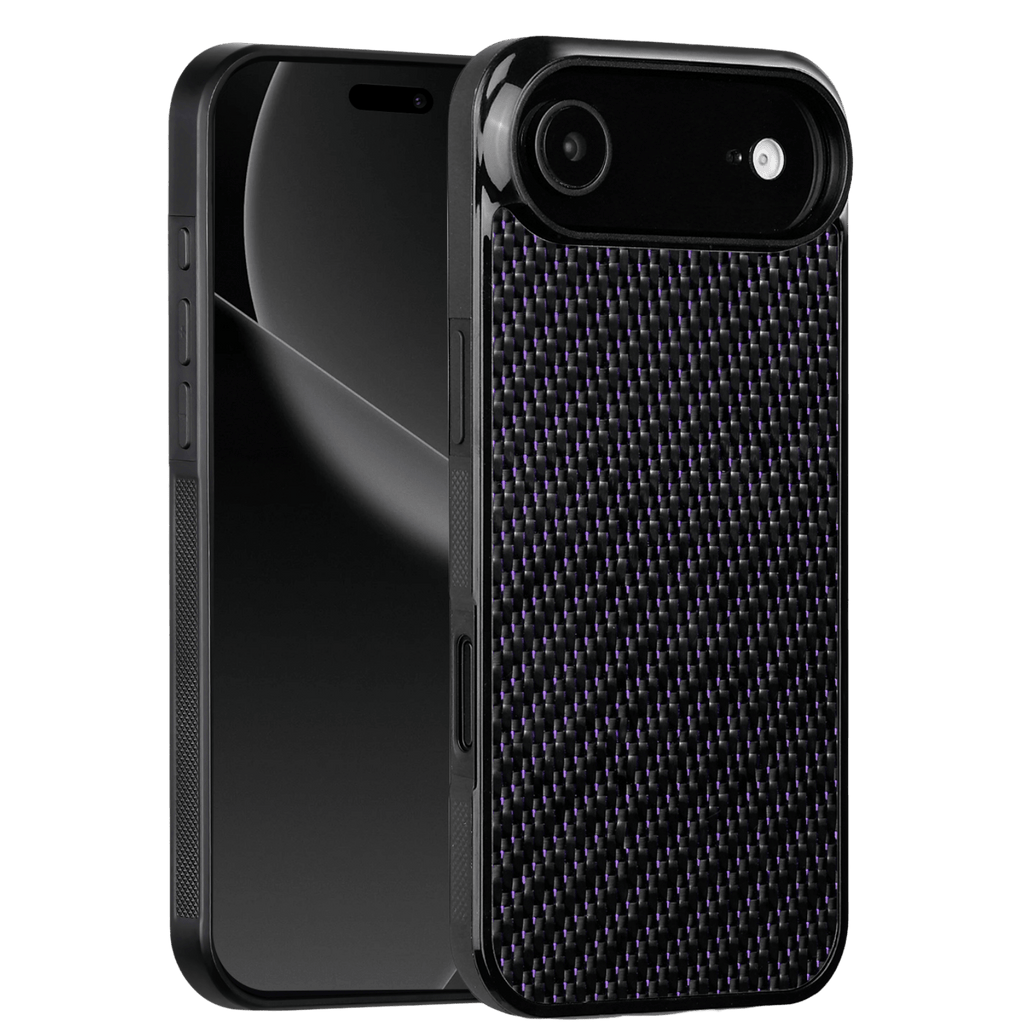 Carbon Fiber iPhone Case | Royal Amethyst - Pristine Carbon
