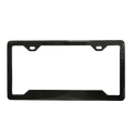 Carbon Fiber License Plate Frame - Pristine Carbon
