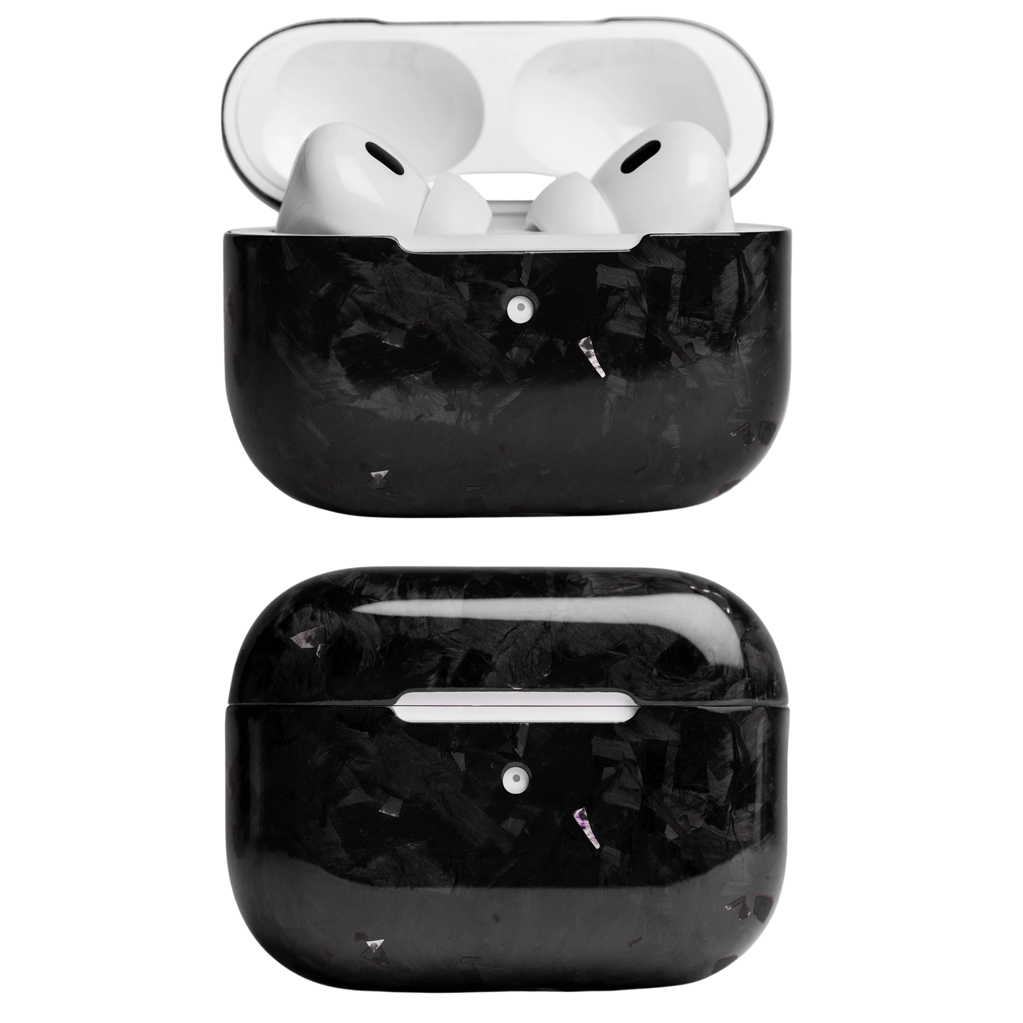 Forged Carbon Fiber AirPods Case | Black Fragment - Pristine Carbon