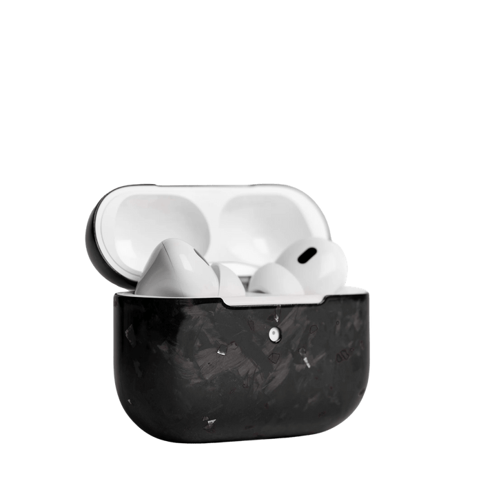 Forged Carbon Fiber AirPods Case | Black Fragment - Pristine Carbon