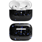 Forged Carbon Fiber AirPods Case | Blue Fragment - Pristine Carbon