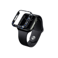Forged Carbon Fiber Apple Watch Case | Blue Fragment - Pristine Carbon