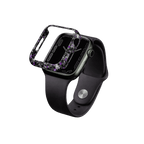 Forged Carbon Fiber Apple Watch Case | Purple Fragment - Pristine Carbon