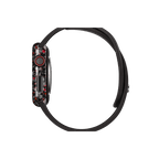Forged Carbon Fiber Apple Watch Case | Red Fragment - Pristine Carbon