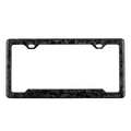 Forged Carbon Fiber License Plate Frame - Pristine Carbon