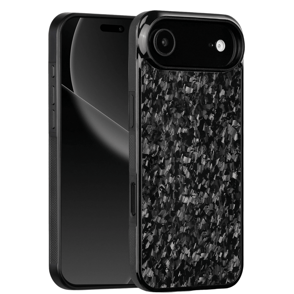 Forged Carbon iPhone Case – Black Fragment | Forge Series V1 - Pristine Carbon