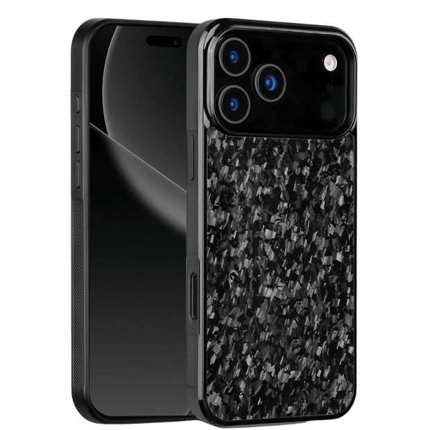 Forged Carbon iPhone Case – Black Fragment | Forge Series V1 - Pristine Carbon