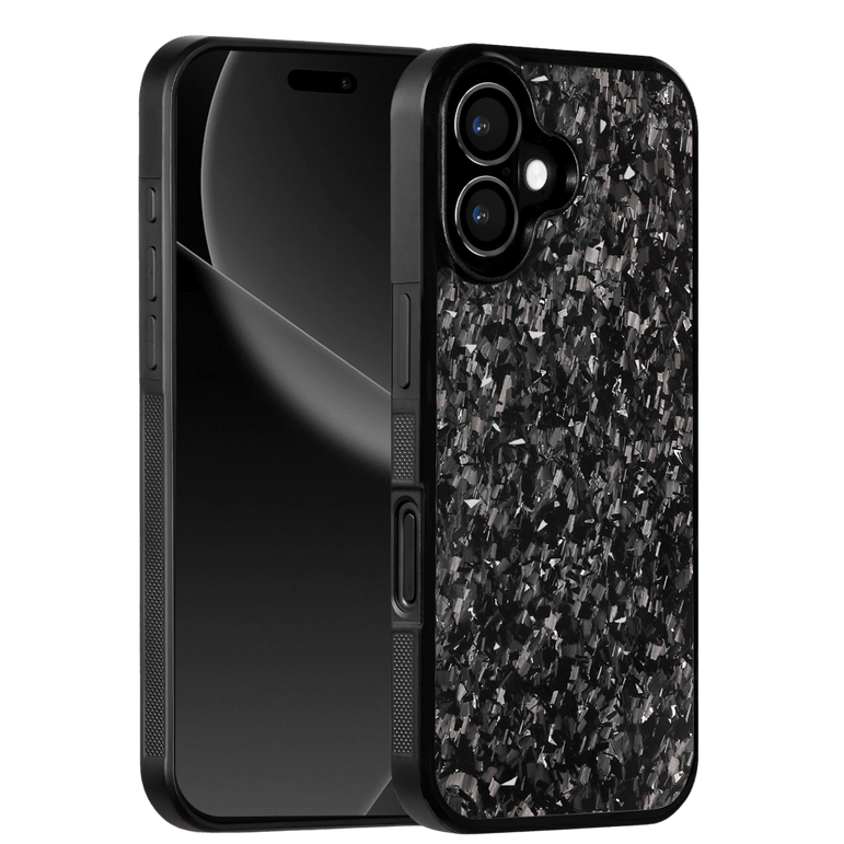 Forged Carbon iPhone Case – Black Fragment | Forge Series V1 - Pristine Carbon