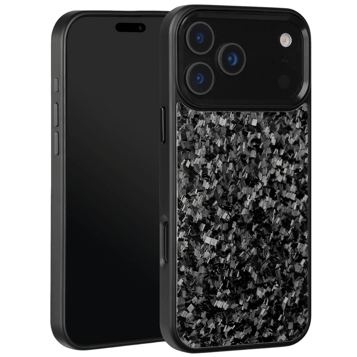 Forged Carbon iPhone Case – Black Fragment | Forge Series V2 - Pristine Carbon