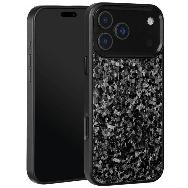 Forged Carbon iPhone Case – Black Fragment | Forge Series V2 - Pristine Carbon