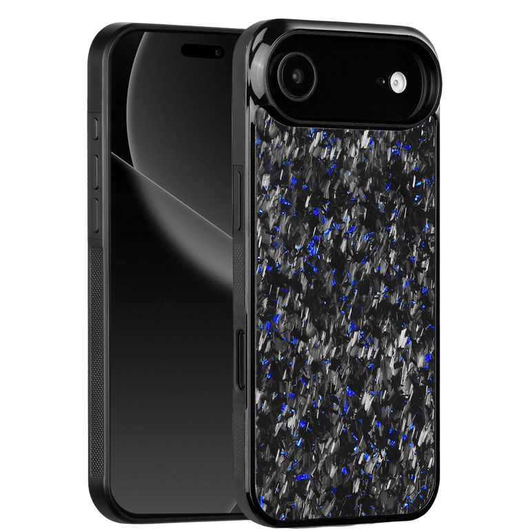 Forged Carbon iPhone Case – Blue Fragment | Forge Series V1 - Pristine Carbon