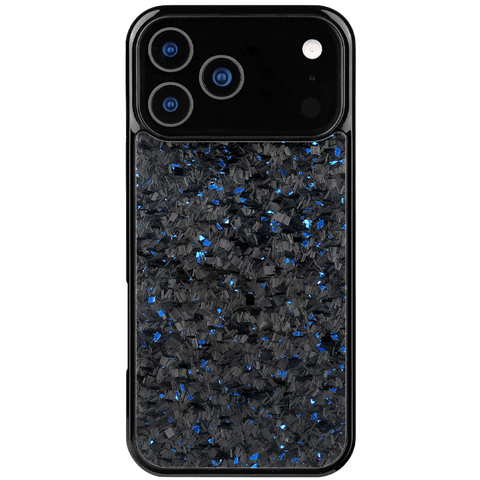 Forged Carbon iPhone Case – Blue Fragment | Forge Series V1 - Pristine Carbon