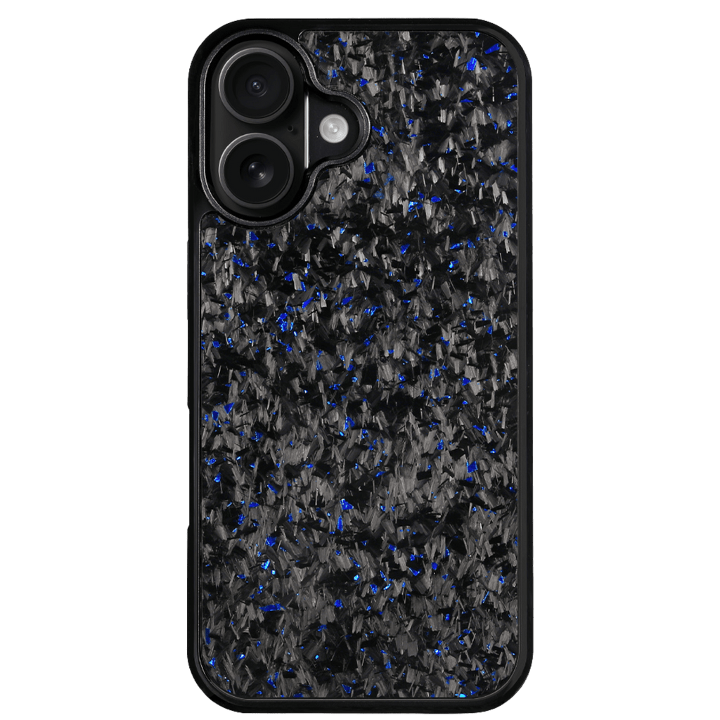 Forged Carbon iPhone Case – Blue Fragment | Forge Series V1 - Pristine Carbon