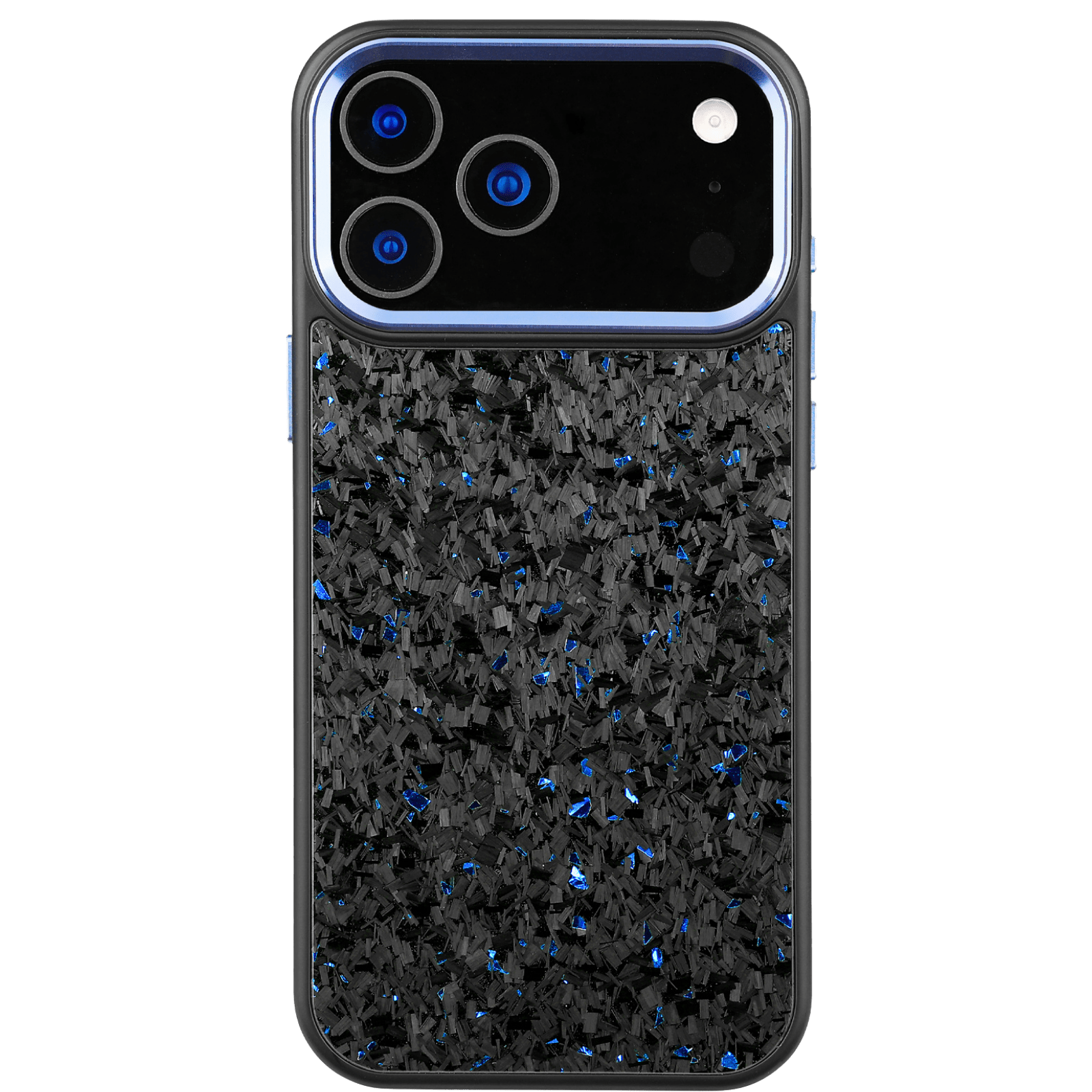 Forged Carbon iPhone Case – Blue Fragment | Forge Series V2 - Pristine Carbon