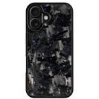 Forged Carbon iPhone Case – Blue Fragment Large | Forge Series V1 - Pristine Carbon