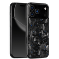 Forged Carbon iPhone Case – Blue Fragment Large | Forge Series V1 - Pristine Carbon