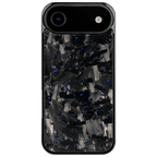 Forged Carbon iPhone Case – Blue Fragment Large | Forge Series V1 - Pristine Carbon