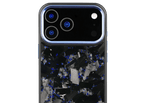 Forged Carbon iPhone Case – Blue Large Fragment | Forge Series V2 - Pristine Carbon