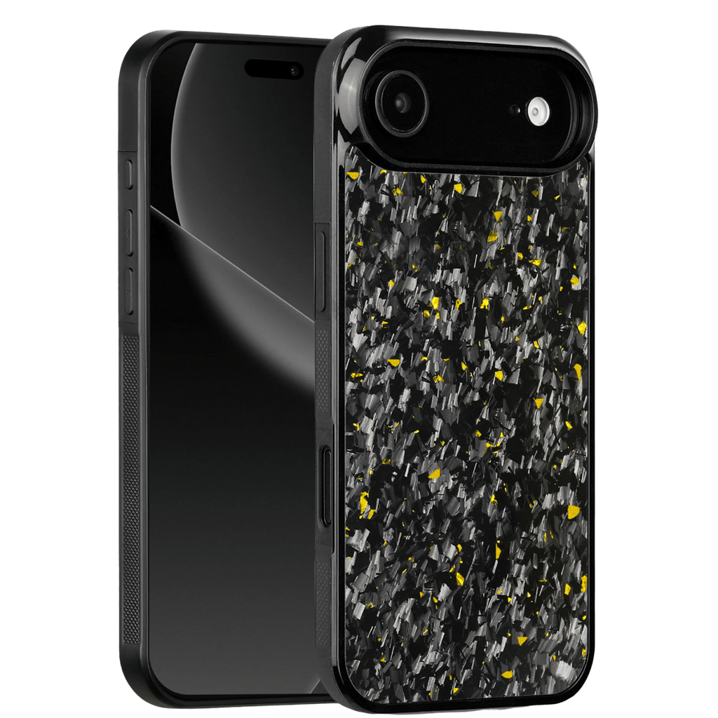 Forged Carbon iPhone Case – Gold Fragment | Forge Series V1 - Pristine Carbon