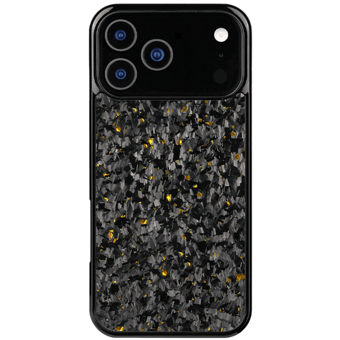 Forged Carbon iPhone Case – Gold Fragment | Forge Series V1 - Pristine Carbon