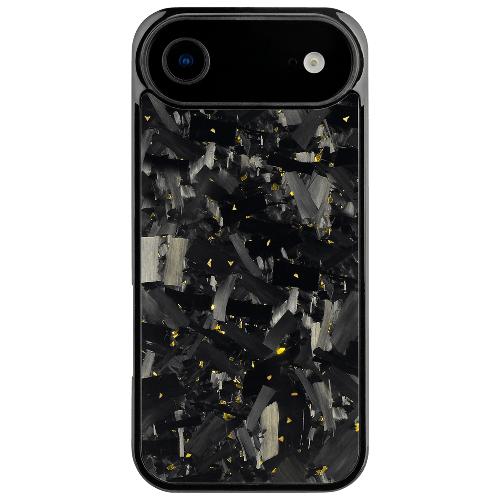 Forged Carbon iPhone Case – Gold Fragment Large | Forge Series V1 - Pristine Carbon