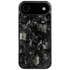 Forged Carbon iPhone Case – Gold Fragment Large | Forge Series V1 - Pristine Carbon