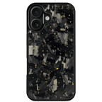 Forged Carbon iPhone Case – Gold Fragment Large | Forge Series V1 - Pristine Carbon