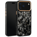 Forged Carbon iPhone Case – Gold Large Fragment | Forge Series V2 - Pristine Carbon