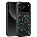 Forged Carbon iPhone Case – Green Fragment | Forge Series V1 - Pristine Carbon