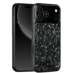 Forged Carbon iPhone Case – Green Fragment | Forge Series V1 - Pristine Carbon