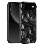 Forged Carbon iPhone Case – Green Fragment Large | Forge Series V1 - Pristine Carbon