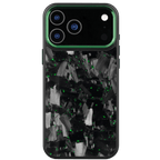 Forged Carbon iPhone Case – Green Large Fragment | Forge Series V2 - Pristine Carbon