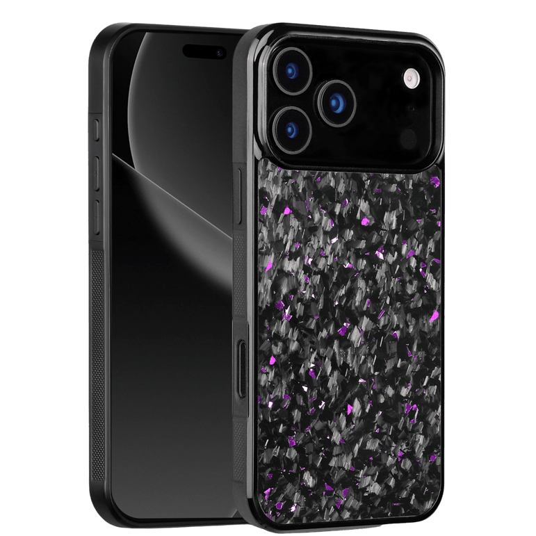 Forged Carbon iPhone Case – Purple Fragment | Forge Series V1 - Pristine Carbon