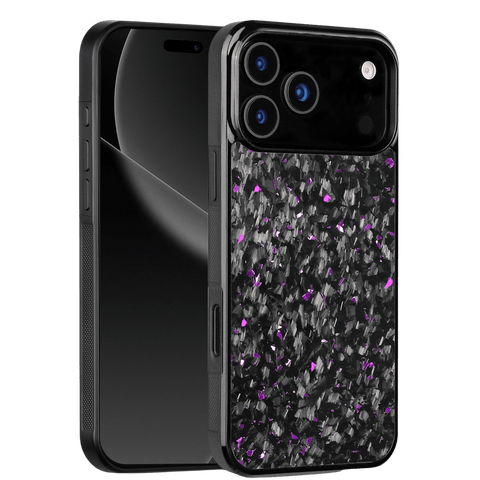 Forged Carbon iPhone Case – Purple Fragment | Forge Series V1 - Pristine Carbon