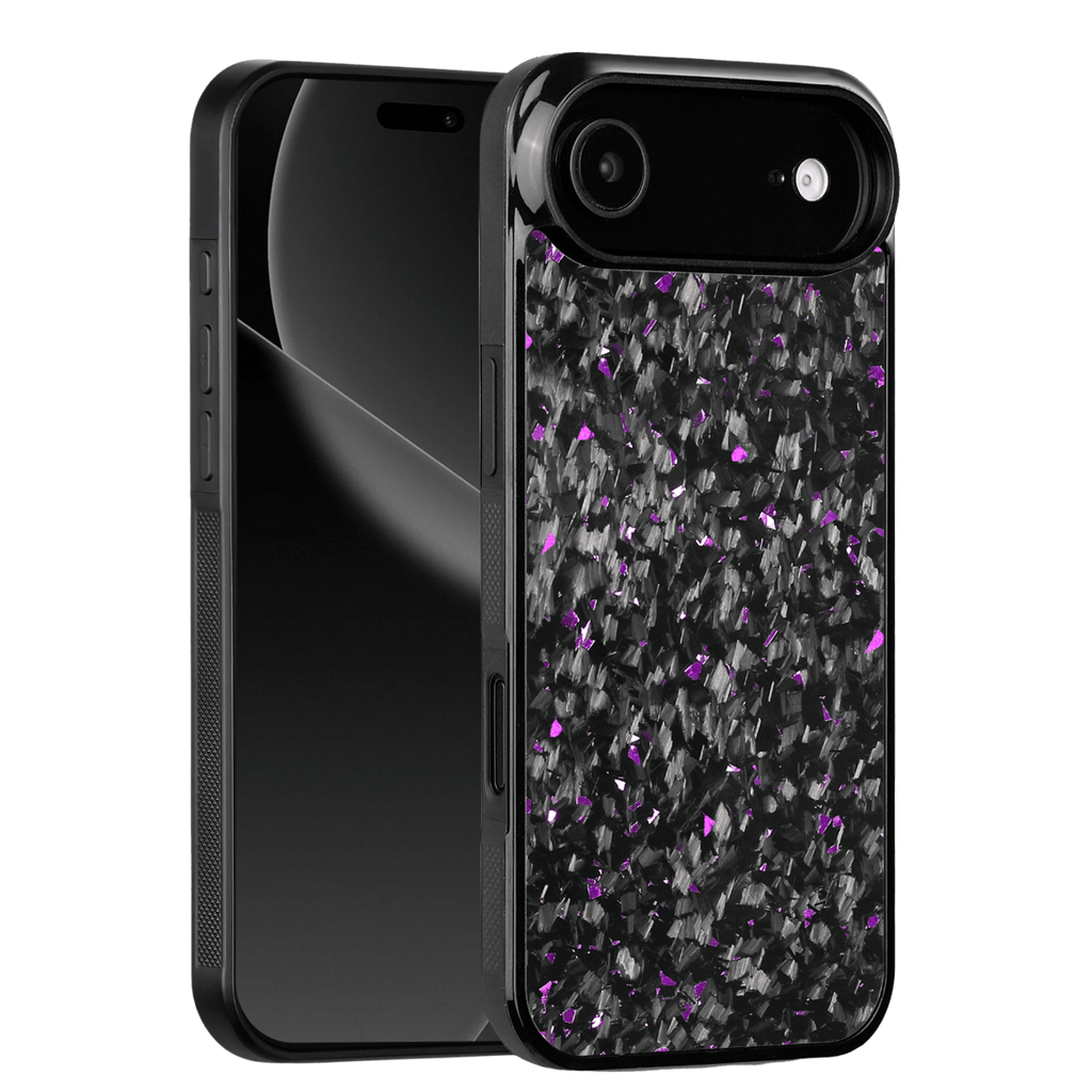 Forged Carbon iPhone Case – Purple Fragment | Forge Series V1 - Pristine Carbon